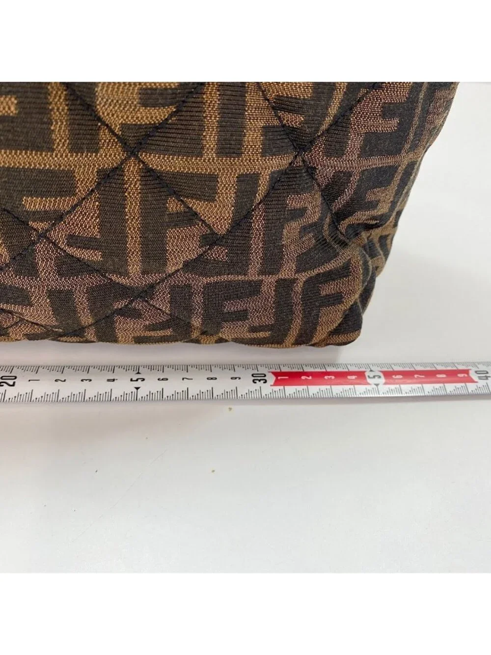 Fendi Tote Bag Zucca Brown